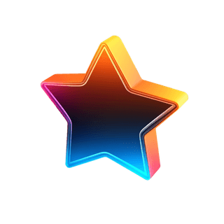 Simbol rating bintang dari pengguna untuk platform crypto yang terpercaya